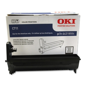 OKI Data 44318504 Image Drum, 20000 Page Yield, Black by Oki