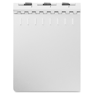 National Industries For the Blind 7510-00-286-6954 Clipboard Binder,Alum.Spring Back,1/2" Cap,8-1/2"x11",Silver by SKILCRAFT