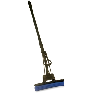 PVA Sponge Mop with Wringer Lever, 12 w, Blue Head (RUBG780) by Rubbermaid