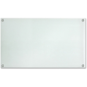 Lorell Furniture 52505 Glass Dry-Erase Board, 30"x17-1/2", Frost by Lorell