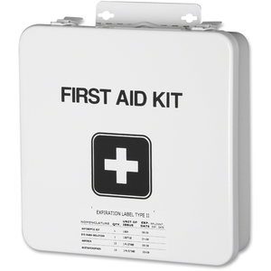 National Industries For the Blind 6545006561093 Field First Aid Kit, 8-10 Person, White by SKILCRAFT