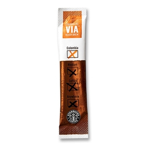 Starbucks Corporation 11008131 Ready Brew Colombia Coffee, 3.3 grams, 50/BX by Starbucks