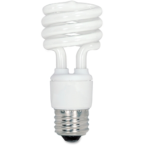 Satco Products, Inc S6235 Bulb,Cfl,13W,T2,2700K,4Pk by Satco