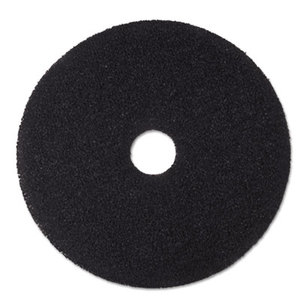 Stripper Floor Pad 7200, 19", Black, 5/Carton by 3M/COMMERCIAL TAPE DIV.