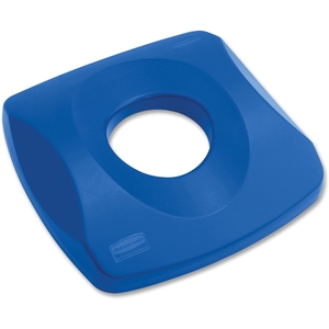 Newell Rubbermaid, Inc 269100 Bottle Recycling Lid, 16"x16"x3-1/4", Blue by Rubbermaid