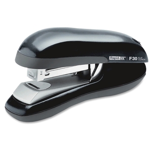 Rapid 76082 Flat Clinch Stapler, 30 Sht Cap, Std Staples, Black/Graphite by Rapid