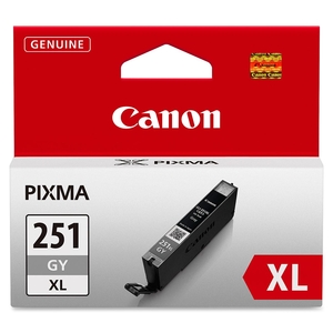 Canon, Inc CLI251XLGY Extra-Large Ink Cartridge, Grey by Canon