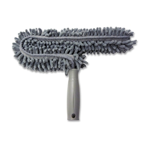 Microfiber Fan Duster, Machine Washable, Gray by Unger