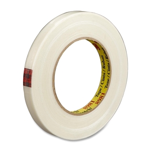 3M 898134 Filament Tape, 3" Core, 3/4"x60 Yards, Clear by Scotch