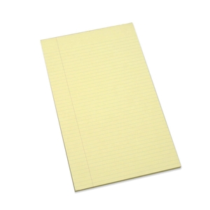 National Industries For the Blind 7530-01-124-7632 Writing Paper Pad, Wide-Ruled, 5/16" Legal,8-1/2"x13-1/4",CA by SKILCRAFT