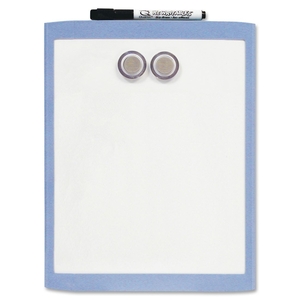 ACCO Brands Corporation MHOW8511 Magnetic Whiteboard, 8-1/2"x11", Assorted Plastic Frame by Quartet