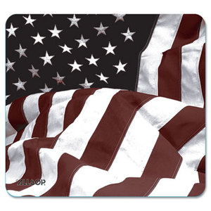 Allsop, Inc 29302 Naturesmart Mouse Pad, American Flag Design, 8 1/2 x 8 x 1/10 by ALLSOP, INC.