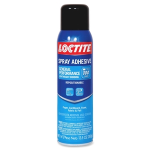 Spray Adhesive, General Performance, Acid Free, 13.5oz., CL by Loctite