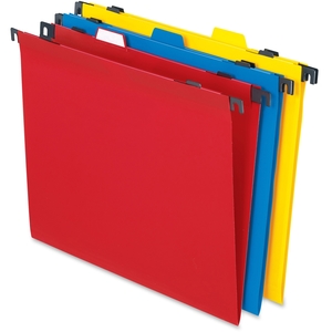 Tops Products 99917 2 in 1 Hanging Folder, 3 Tabs, Letter, 10/PK, Assorted by Pendaflex