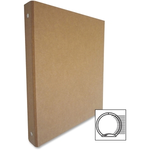 SMEAD MANUFACTURING COMPANY 10251 3-Ring Binder, Recycled, 1-1/2", Brown/Kraft by Aurora