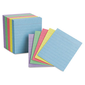 ESSELTE CORPORATION 10010 Ruled Mini Index Cards, 3 x 2 1/2, Assorted, 200/Pack by ESSELTE PENDAFLEX CORP.