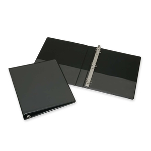 National Industries For the Blind 7510-01-420-8078 Slant D-Ring View Binder, 1" Capacity, Black by SKILCRAFT