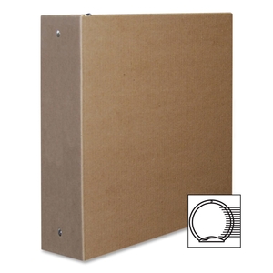 Aurora Products and General Box Co 10272 3-Ring Binder, 2.0" Round, Brown/Kraft by Aurora