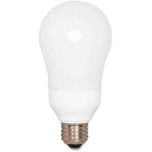 15-Watt Warm White A-Type Compact Fluorescent Lamp by Satco