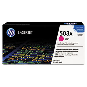 Hewlett-Packard Q7583AG HP 503A, (Q7583A-G) Magenta Original LaserJet Toner Cartridge for US Government by HEWLETT PACKARD SUPPLIES