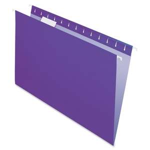 Tops Products 81631 Hanging Folder, 1/5 Tab Cut, Legal Size, Violet by Pendaflex