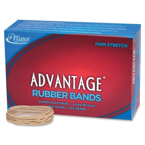 Alliance Rubber Company 26195 Rubber Bands, Size 19, 1 lb., 3-1/2"x1/16",1250BX, Natural by Advantage