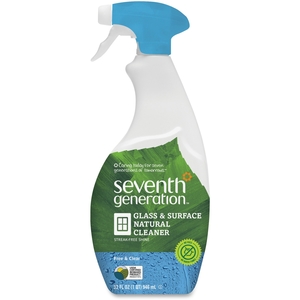 Seventh Generation, Inc 22713 Glass/Surface Cleaner,Biodegradable,32 oz. Free/Clear Scent by Seventh Generation