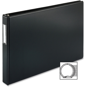 Reference Binder, 11"x17", 1", Black by Business Source