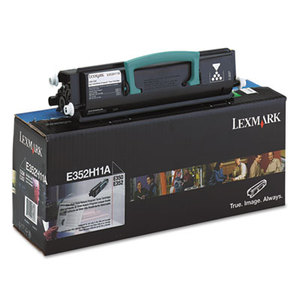 Lexmark International, Inc E352H11A E352H11A High-Yield Toner, 9000 Page-Yield, Black by LEXMARK INT'L, INC.