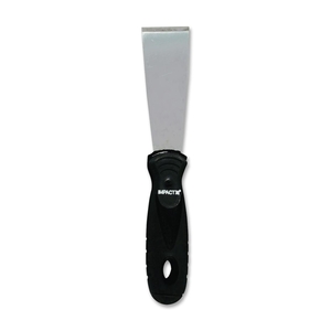 Putty Knife, Stiff, Rust-Resistance, Black/Silver by Impact Products