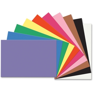 PACON CORPORATION 6523 Construction Paper, 24"x36", 50Shts, 10/PK, Asst by SunWorks