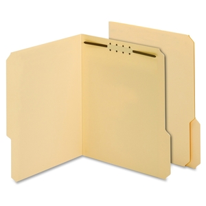 Tops Products 24534AM Folder w/1 Fastner, 11pt, 3/4 Exp, 1/3 Cut, Ltr, 50/BX, MLA by Globe-Weis