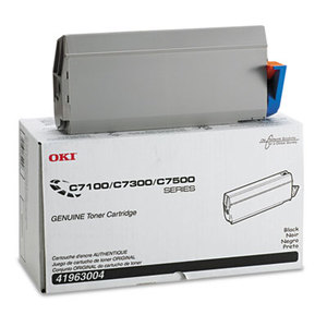 OKI Data 41963004 41963004 Toner (Type C4), 10000 Page-Yield, Black by OKIDATA
