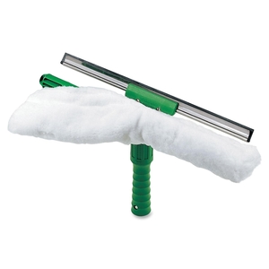 Unger VP350 Window Tool, Strip Washer/Rubber Squeegee, 14" L, Green by Unger