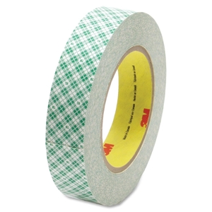 3M 410M2X36 Double-Coated Tape, 3" Core, 2"x36 Yards, Clear by Scotch