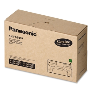 Panasonic KXFAT407 Toner Cartridge, 2500 Page Yield, Black by Panasonic