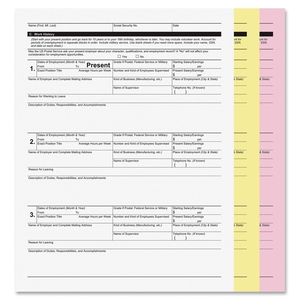 Avery 59105 Digital Carbonless Sets, Rev, 3-Part, 835/CT, WE/CA/PK by PM