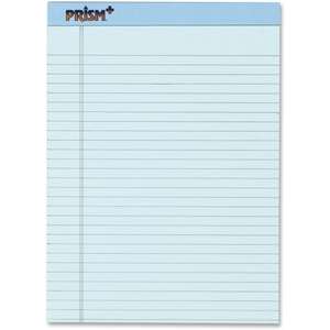 PACON CORPORATION 63120 Paper Pads,Legal Ruled,50 Sht,8-1/2"x11-3/4",12/PK,Blue by TOPS