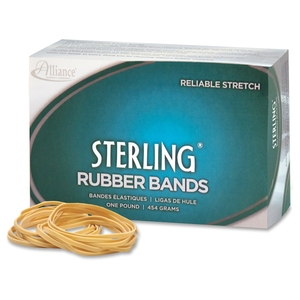 Alliance Rubber Company 24325 Ergonomically Correct Boxed Rubber Bands, Size 32, Approx. 950, 1-lb. Box (ALL24325) by Sterling