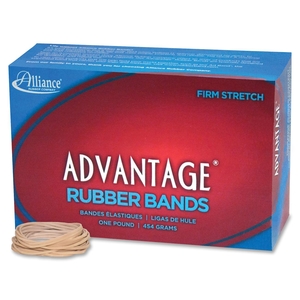 Alliance Rubber Company 26165 Rubber Bands, Size 16, 1 lb., 2-1/2"x1/16", Approx. 1800/BX by Advantage