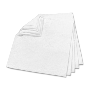 3M T-156 Oil Absorb Pads, 17"x19", 100/CT, White by 3M