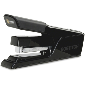 Desk Stapler, Flat Clinch, Fast Load, 40 Sheet Cap., BLK by Bostitch