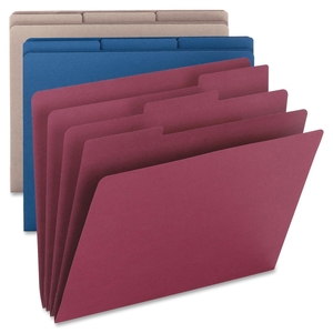 Divider Folders, 11 1/4"x9 1/2", 3 Count, Assorted by Smead