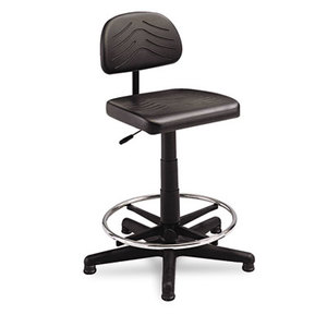 Safco Products 5110 TaskMaster Series EconoMahogany WorkBench Chair, Black by SAFCO PRODUCTS