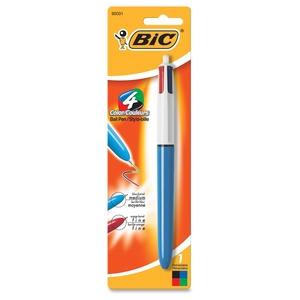 BIC MMXP11C Pen,Ballpt,Rt,4Color,1/Cd by BIC