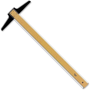 Wood T-Square, 24" Long, Clear/Natural/Black by Chartpak