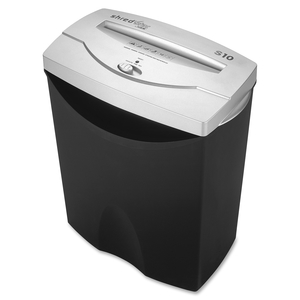 HSM of America, LLC 1042 Shredder, Strip-Cut, 13Sht Cap, 7"X12"X15", Black/Silver by HSM