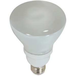 15-Watt R30 Warm White Reflector Compact Fluorescent Bulb by Satco