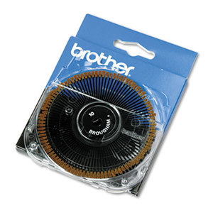 Brother Industries, Ltd 411 Brougham 10-Pitch Cassette Daisywheel for Brother Typewriters, Word Processors by BROTHER INTL. CORP.