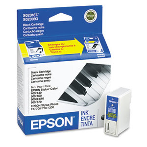 Epson Corporation S187093 S187093 Ink, 380 Page-Yield, Black by EPSON AMERICA, INC.